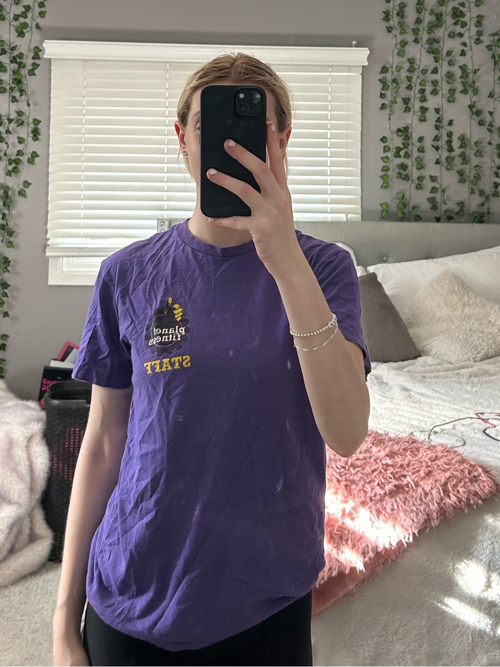 Purple Planet Fitness TEAM Short Sleeve Tee Next Level Apparel